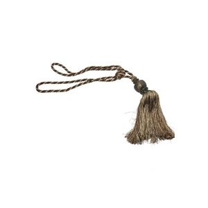 NEW! 6 Stratford Home 26” Brown/Gold Double XL Tassel Drapery Curtain Tiebacks